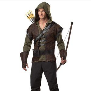Robin Hood Costume , Halloween Costume for Men